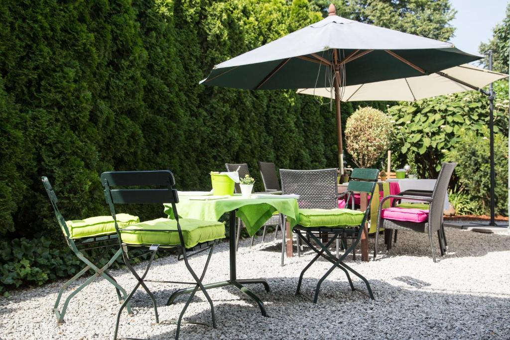 Zahrada ubytování B&B Villa Verde