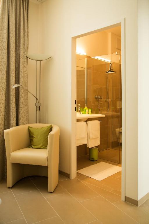 Koupelna v ubytování B&B Villa Verde