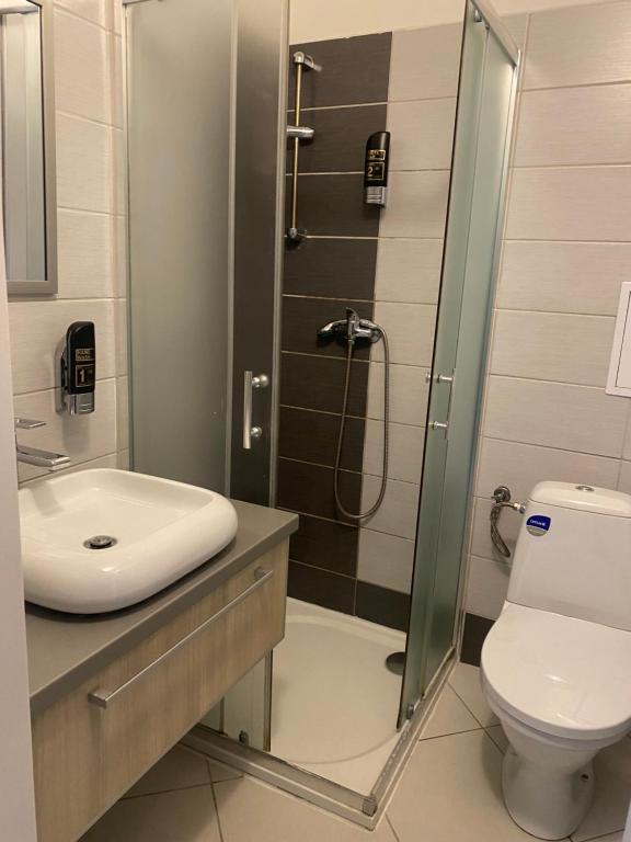 Koupelna v ubytování STING Apartments Havířov