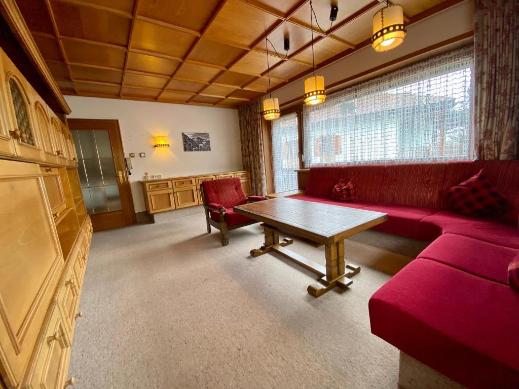 A seating area at Villa Erika