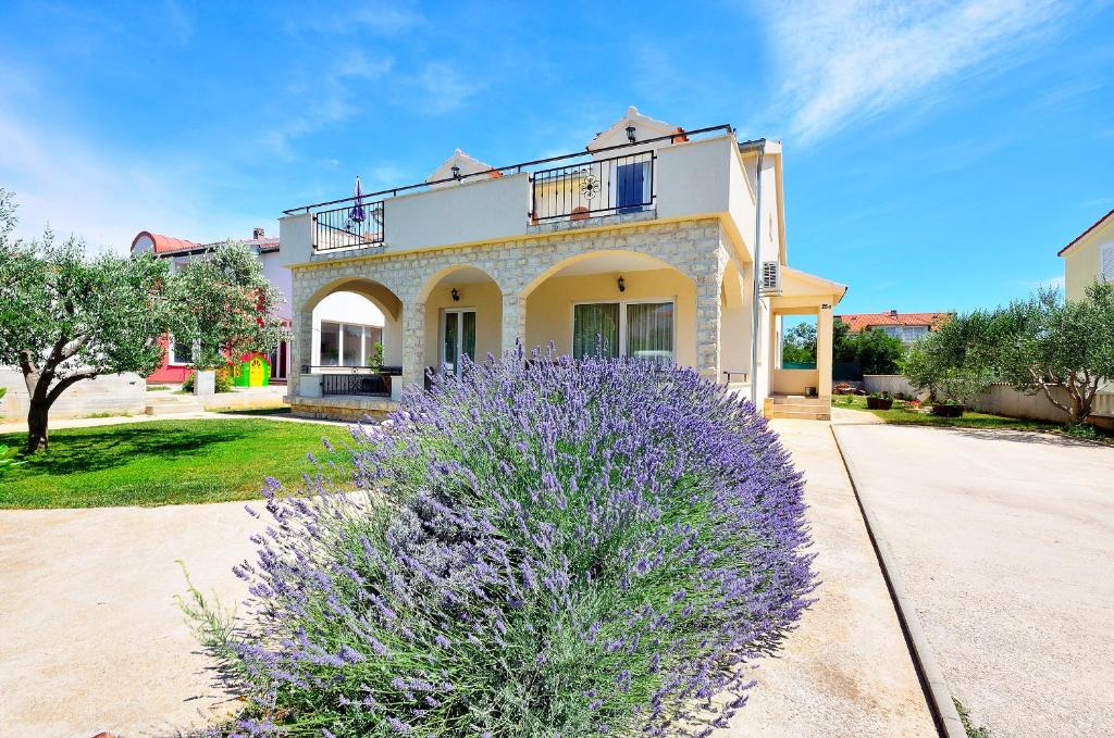 Zahrada ubytování Apartments Lavanda Vodice