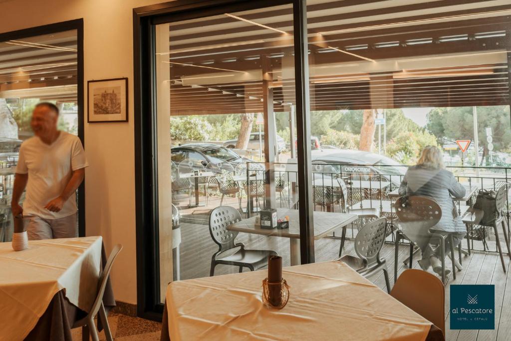Restaurace v ubytování Al Pescatore Suites