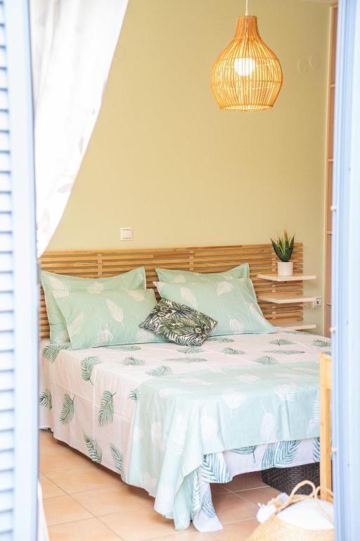 Postel nebo postele na pokoji v ubytování House Kochyli