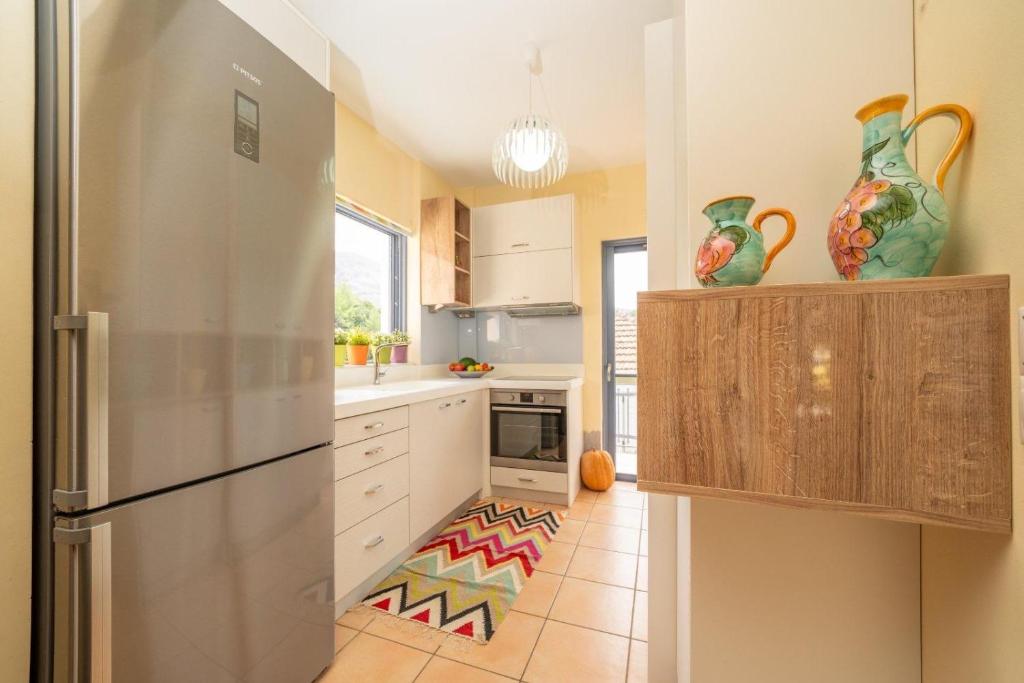 Kuchyň nebo kuchyňský kout v ubytování House Kochyli
