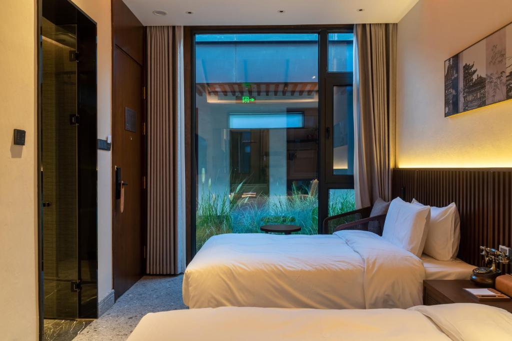 Jingmao Alley Hotel - Beijing Wangfujing Dongsi Subway Station Branch - Deluxe Twin Room