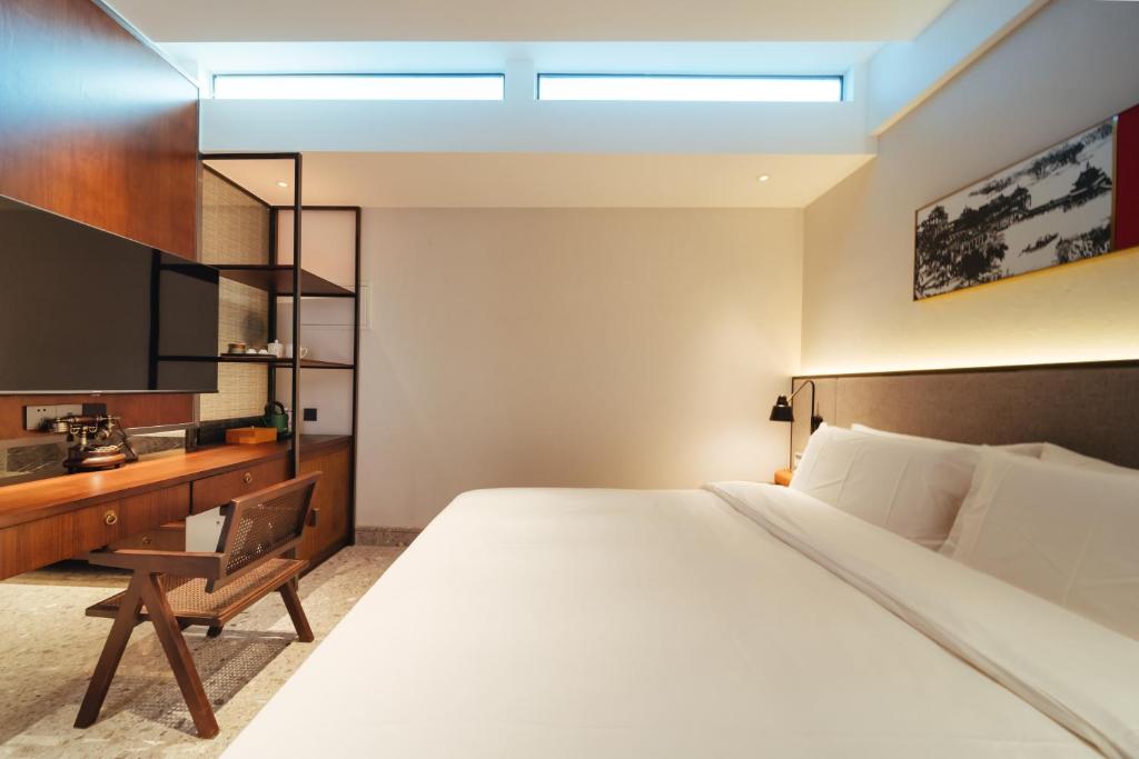 Jingmao Alley Hotel - Beijing Wangfujing Dongsi Subway Station Branch - Premium Queen Room