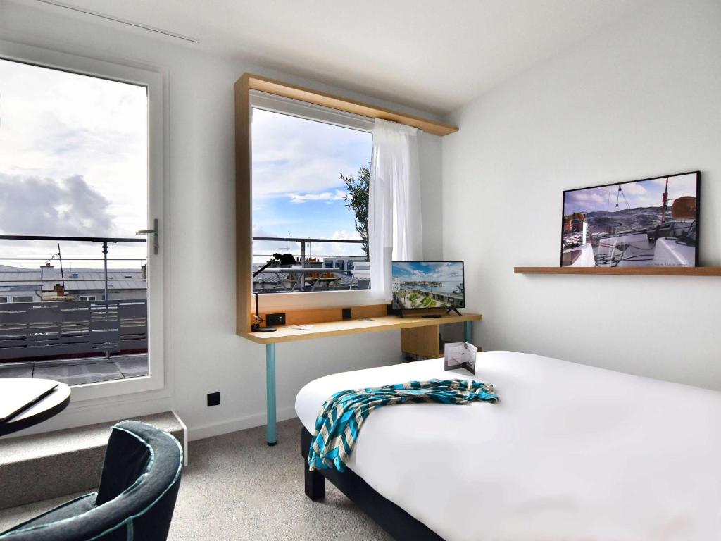 Postel nebo postele na pokoji v ubytování ibis Styles Brest Centre Port