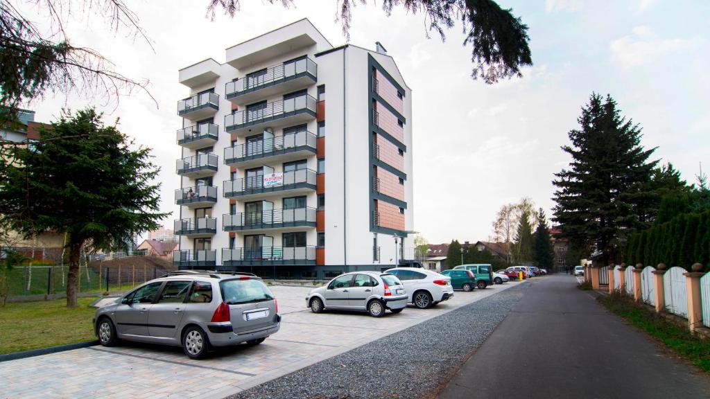 Budova, v ktorej sa apartmán nachádza