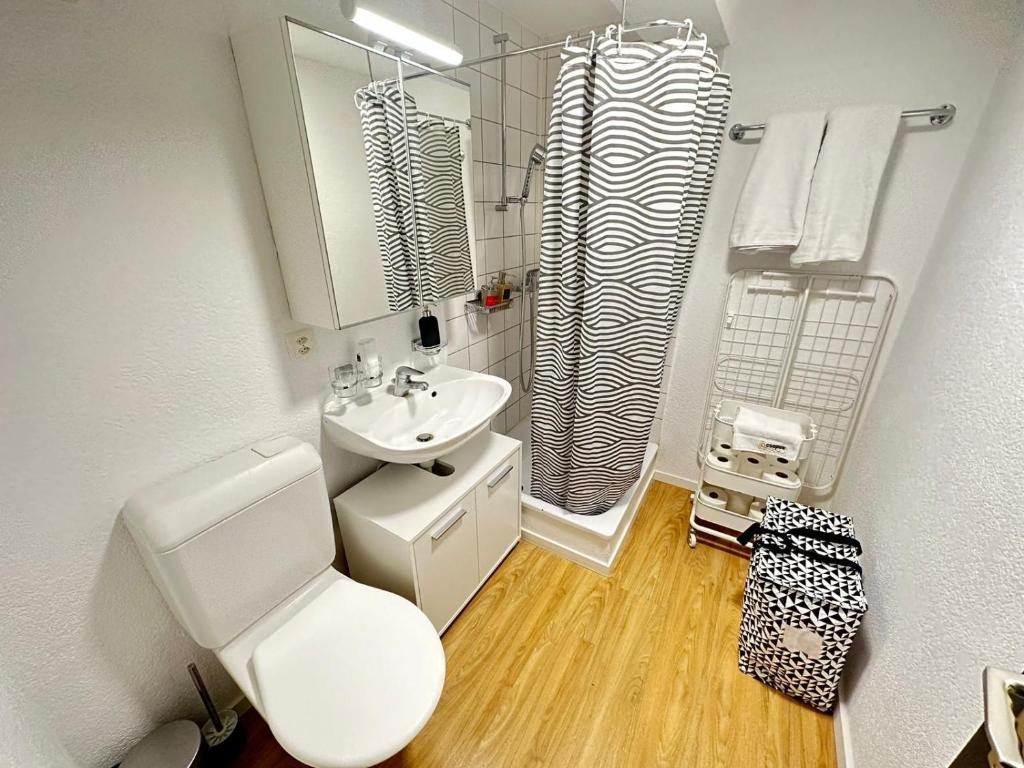 Koupelna v ubytování Chez Alain Prévu - Boutique Hotel by Stay Swiss