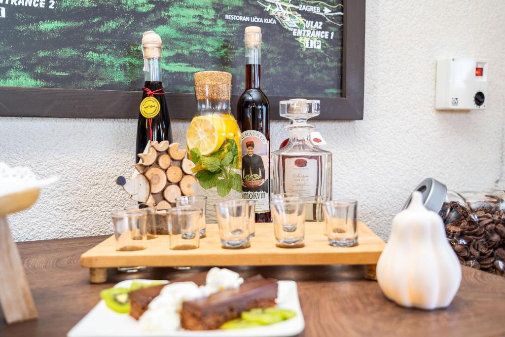 Nápoje v ubytovaní B&B Villa Sumrak Plitvica