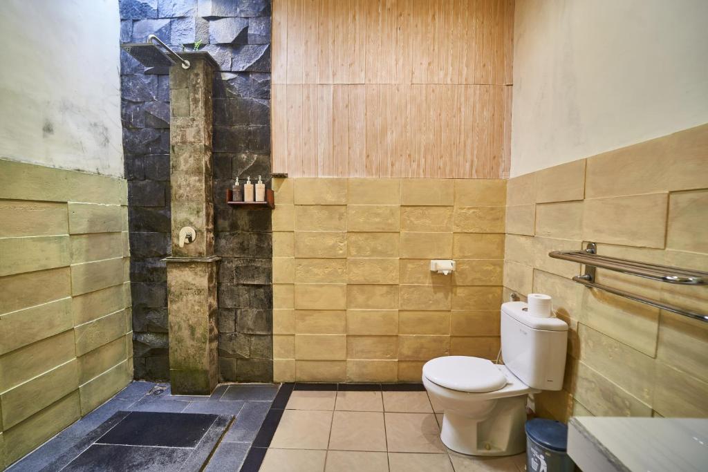Koupelna v ubytování Pondok Buda Merta