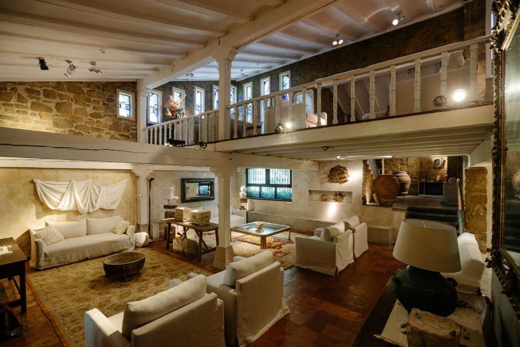 Posezení v ubytování Hotel Finca El Peregrino