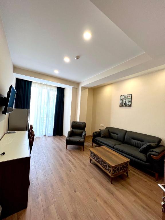 Posezení v ubytování HOTEL WEST TBILISI