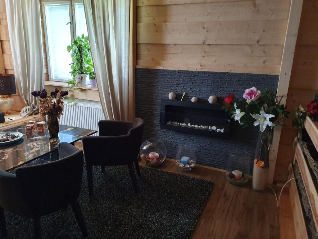 Posezení v ubytování Apartments Beskydy