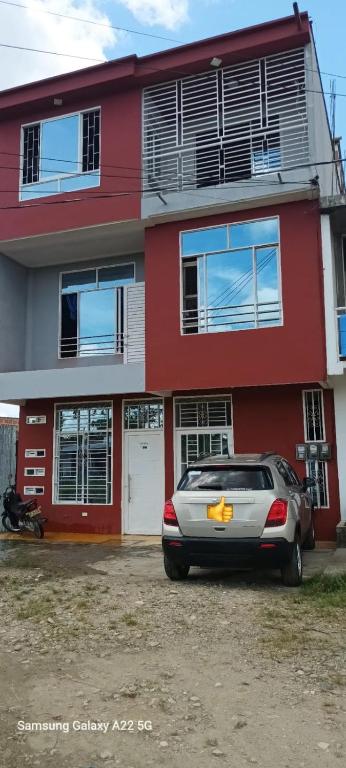 Budova, kde se apartmán nachází