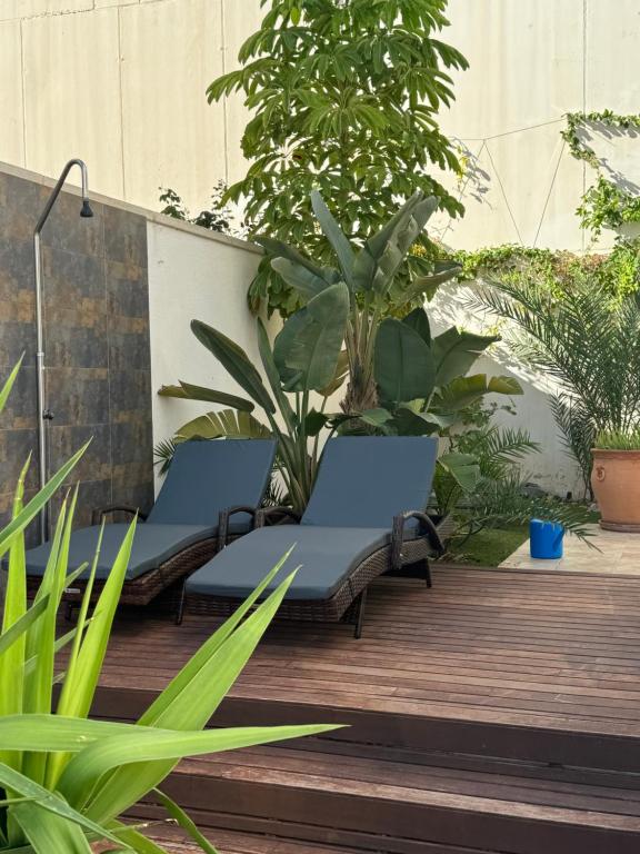 Zahrada ubytování Villa Las Puertas