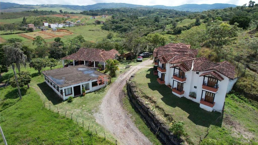 Bird's-eye view ng Elizabeth Country House