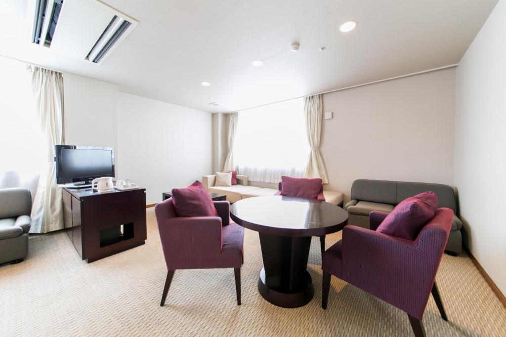 Posezení v ubytování Hotel Crystal Palace