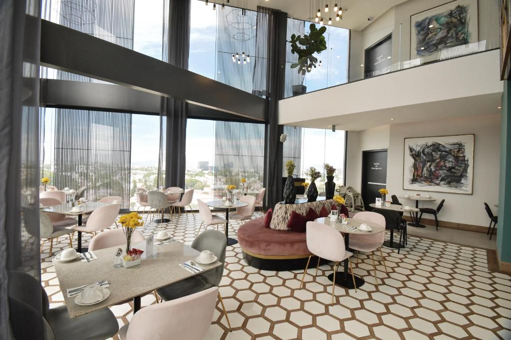 Posezení v ubytování Becquer Hotel Guadalajara