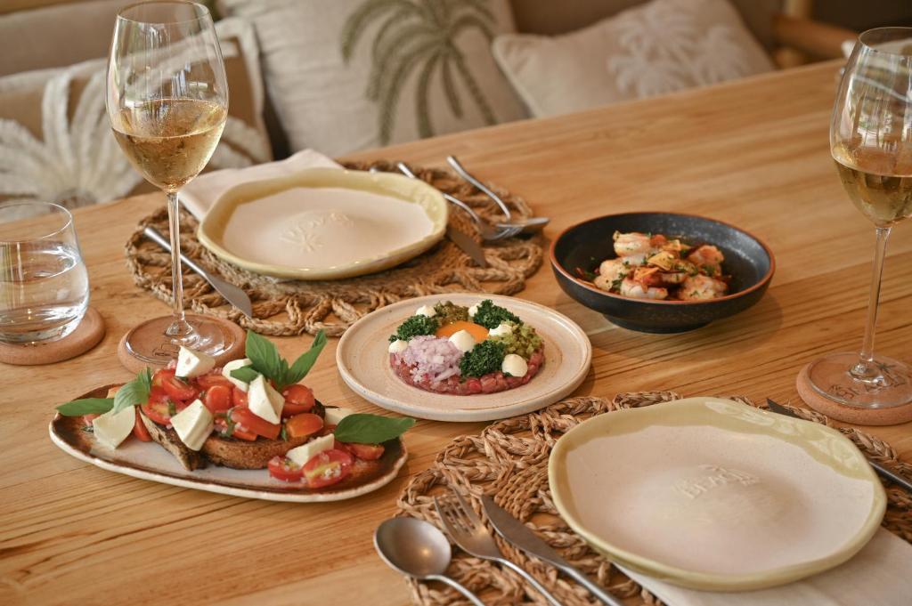 Essen im Resort oder in der Nähe