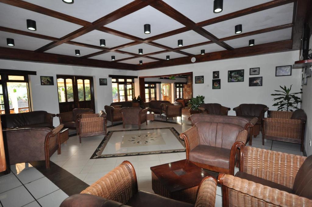 Istumisnurk majutusasutuses Jinja Nile Resort