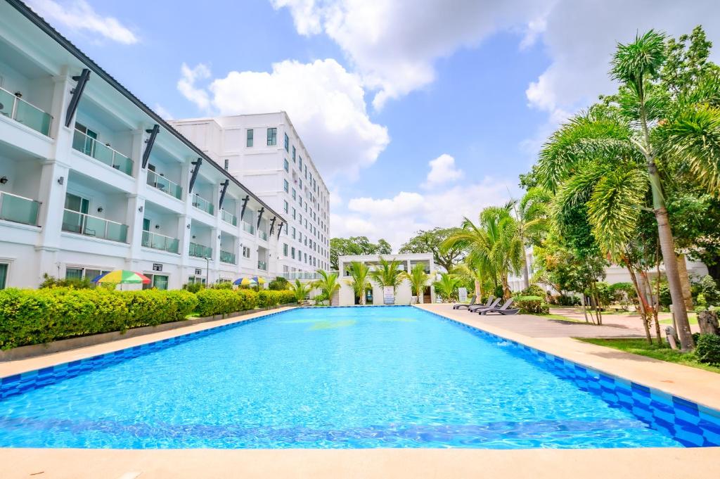 Bazén v ubytování Hotel Seoul nebo v jeho okolí