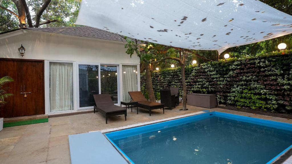 Bazén v ubytování Swimup - Suites with private pool , Vagator nebo v jeho okolí