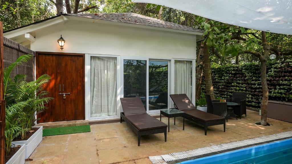 Bazén v ubytování Swimup - Suites with private pool , Vagator nebo v jeho okolí