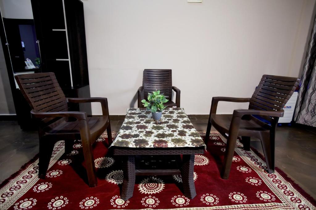 Posezení v ubytování Signature Inn Orchha