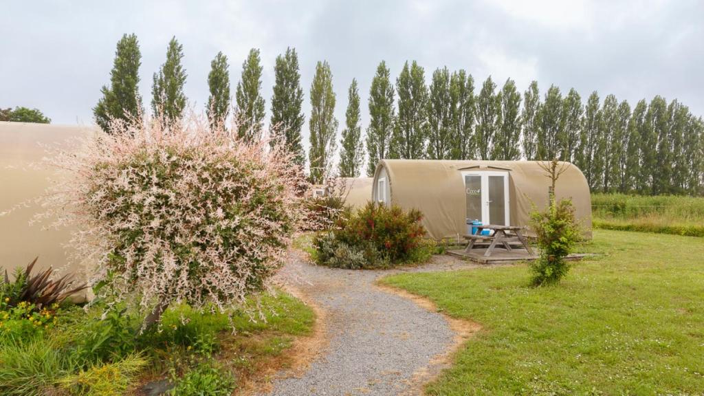 Zahrada ubytování Camping Haliotis