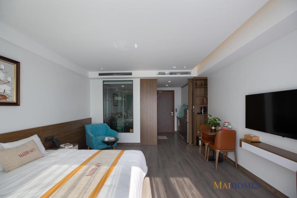 Maihomes Hotel Vĩnh Yên Vĩnh Phúc - King Room Met Uitzicht Op Het Meer