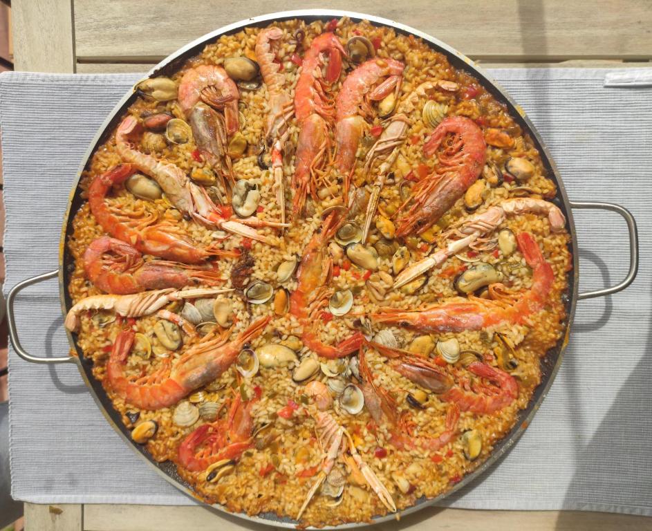 Jídlo v prázdninového domu nebo okolí