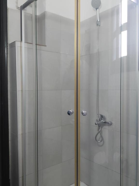 Kúpeľňa v ubytovaní Karlovasi Studios