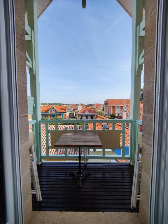 Balkón nebo terasa v ubytování Hôtel Michelet Plage