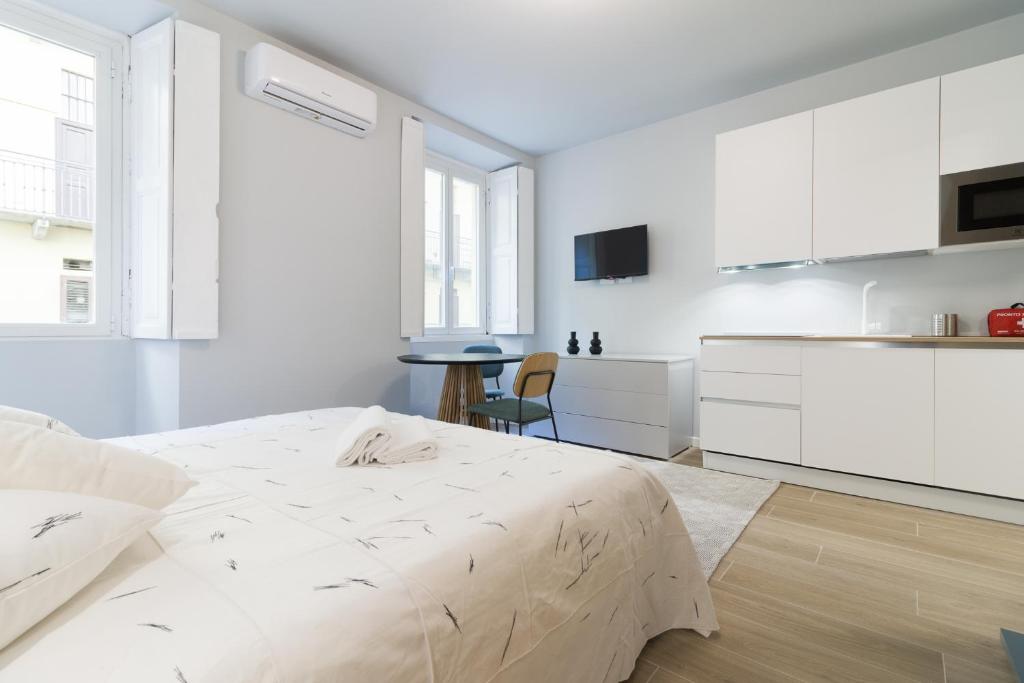 Kuchyň nebo kuchyňský kout v ubytování House Of Design Casati