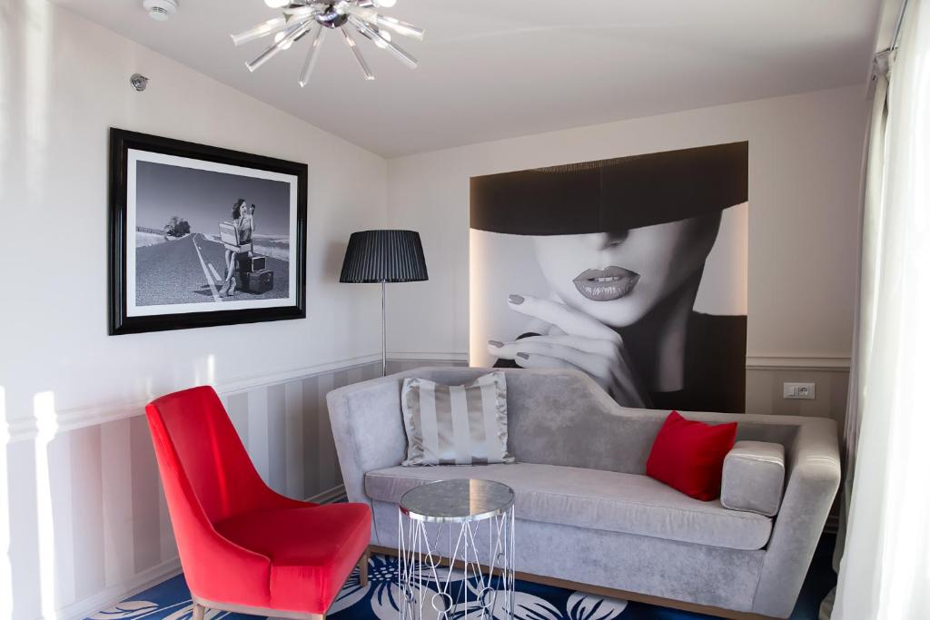 Posedenie v ubytovaní Grand Hotel Slavia - Adults only