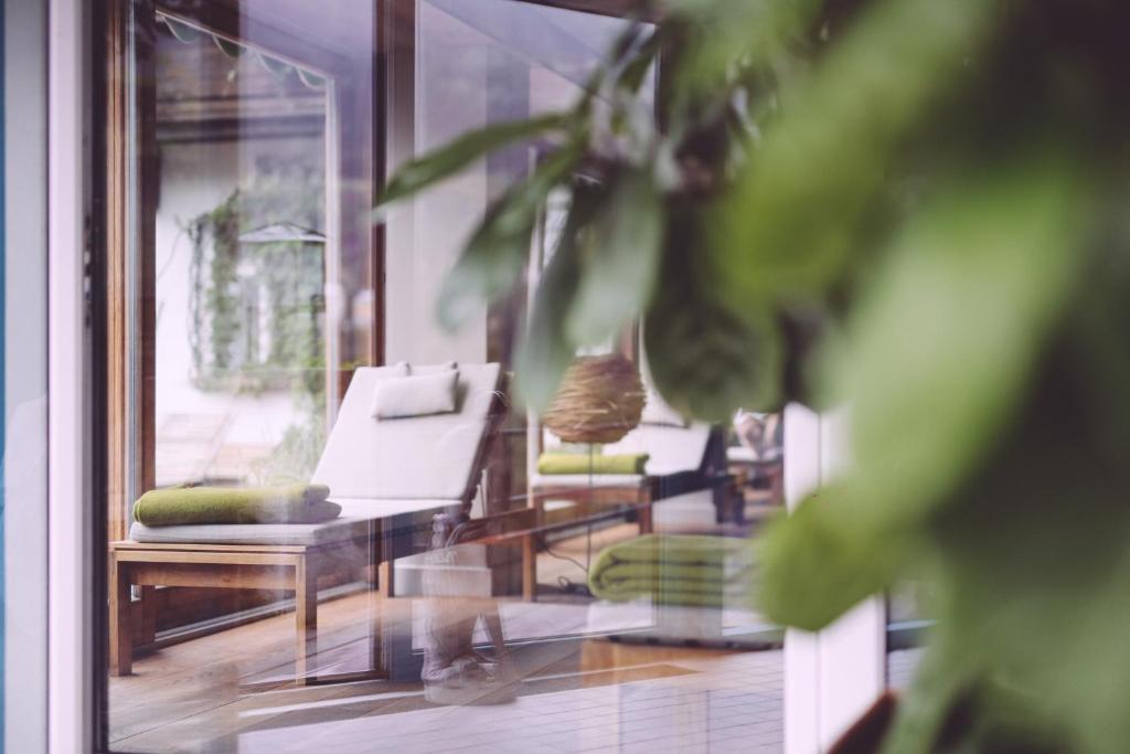 Istumisnurk majutusasutuses Alpine Spa Hotel Haus Hirt
