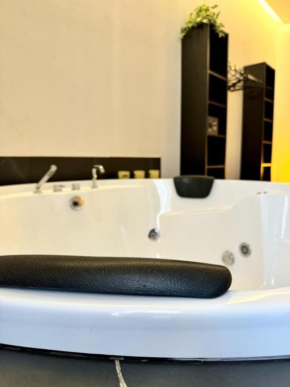 Koupelna v ubytování Le Colonne B&b