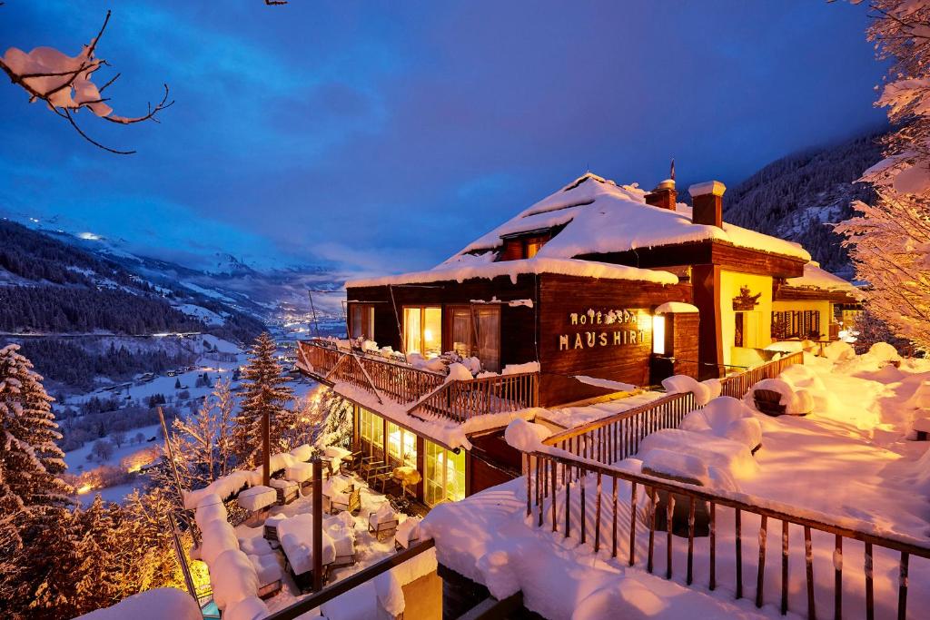 Üldine mäevaade või majutusasutusest Alpine Spa Hotel Haus Hirt pildistatud vaade