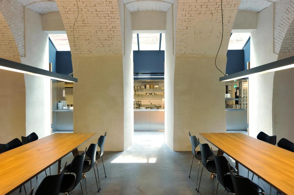 Restaurace v ubytování Basel Youth Hostel