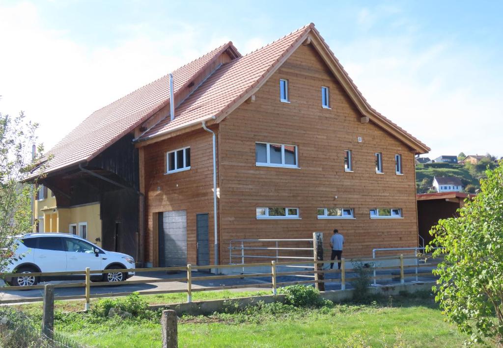 Budova, kde se apartmán nachází