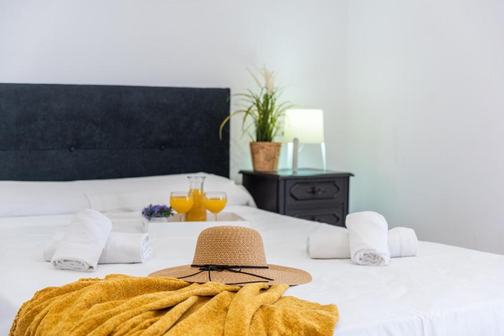 Posteľ alebo postele v izbe v ubytovaní Apartment Turmalina Front - Plusholidays