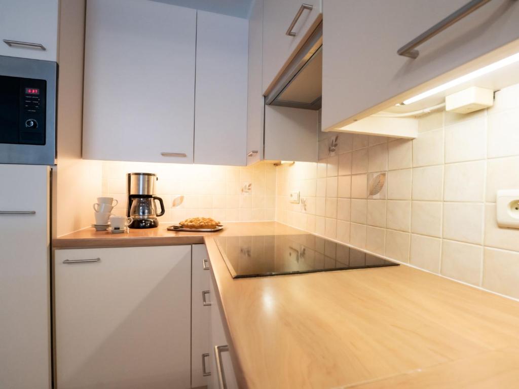Kuchyň nebo kuchyňský kout v ubytování Apartment Breduynia by Interhome
