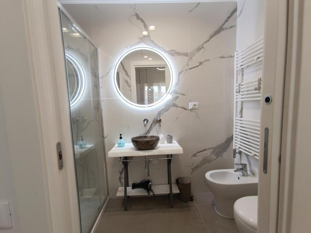 Koupelna v ubytování AStri Venice B&B