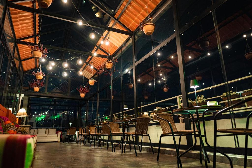 Restaurace v ubytování Katari Atojja Puno Hotel