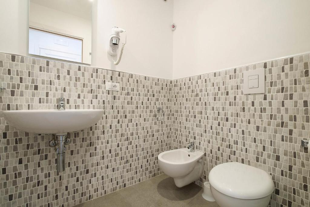 Kúpeľňa v ubytovaní B&B Cala Peppa