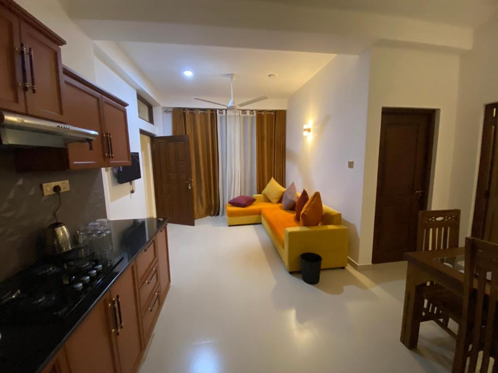 Kuchyň nebo kuchyňský kout v ubytování Aurelia inn