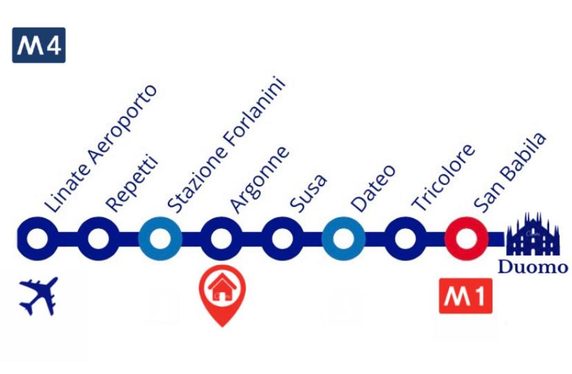 Fotografia z galérie ubytovania A 10 MIN DAL DUOMO - Trilocale moderno con 3 letti e 2 bagni in Città Studi v Miláne