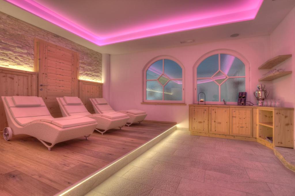 Posezení v ubytování Hotel Residence Rose