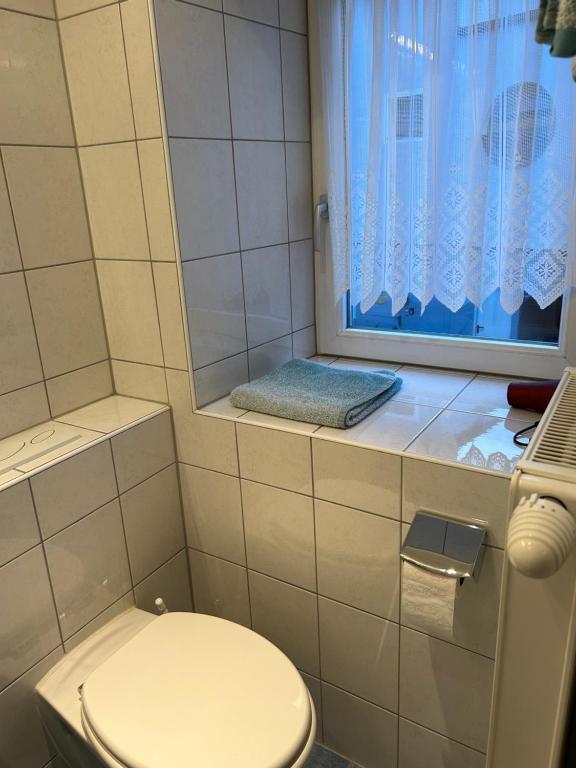 Koupelna v ubytování Gasthof Wildschönauer Bahnhof